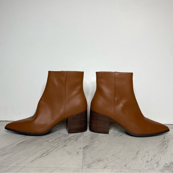 New! Linea Paolo Sadie Brown Heeled Bootie 12M - Picture 7 of 14